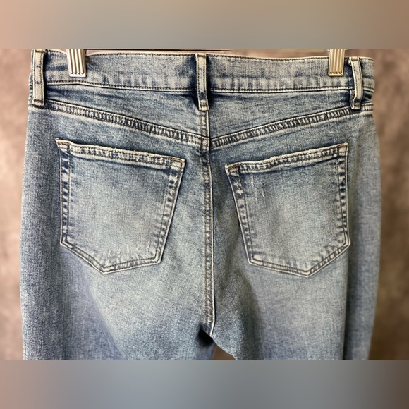Loft Outlet Straight Petite Jeans - Picture 6 of 10